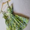 Green Floral Dress For Women & Girls.